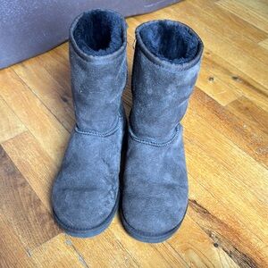 UGG Dark Brown Shearling Boots